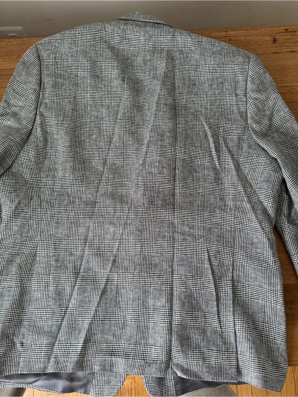 Michael Kors Black and Gray Glen Plaid Sport Coat